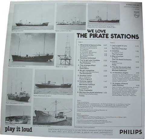 Various - We Love The Pirate Stations (LP Tweedehands)