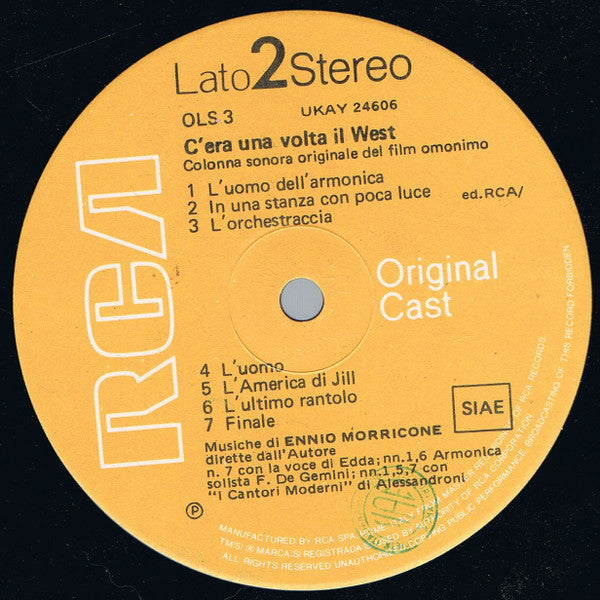 Ennio Morricone - C'Era Una Volta Il West (LP Tweedehands)