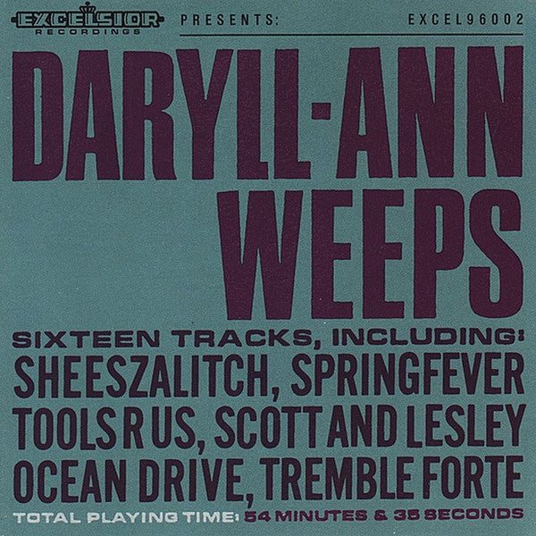 Daryll-Ann - Daryll-Ann Weeps (CD Tweedehands)