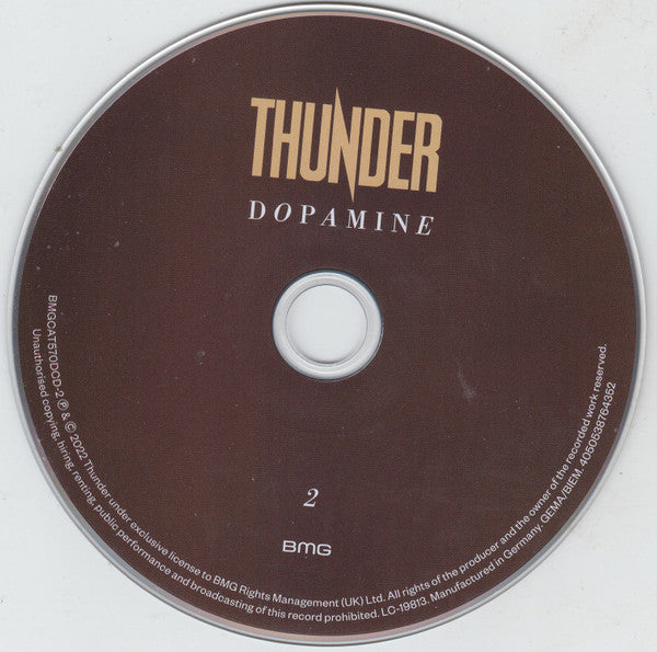 Thunder (3) - Dopamine (CD)