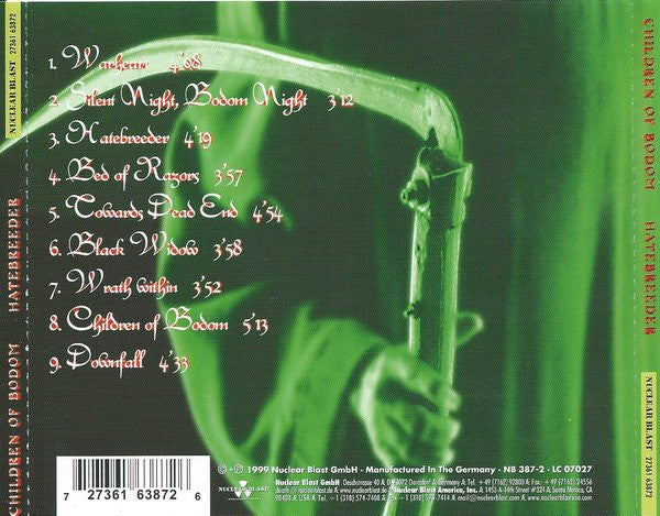 Children Of Bodom - Hatebreeder (CD Tweedehands)