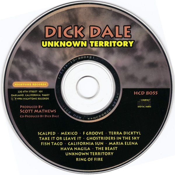 Dick Dale - Unknown Territory (CD)