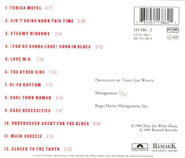 Tony Joe White - Closer To The Truth (CD Tweedehands)