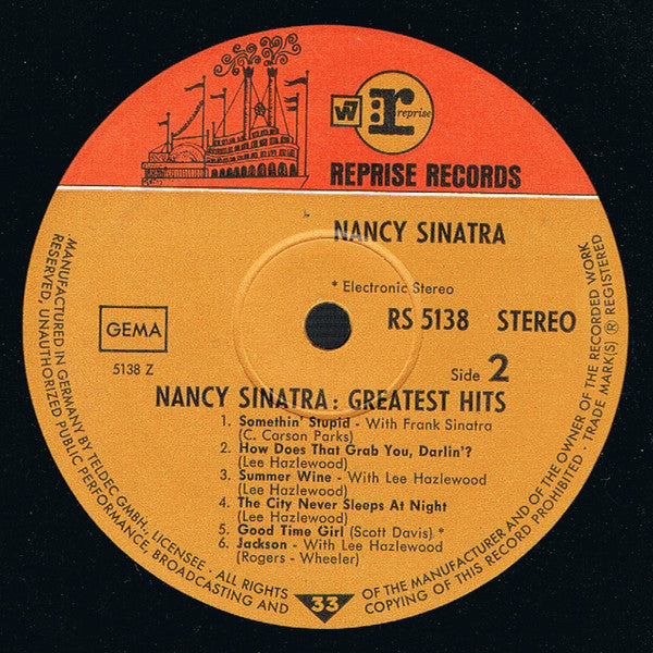 Nancy Sinatra - Greatest Hits (LP Tweedehands)