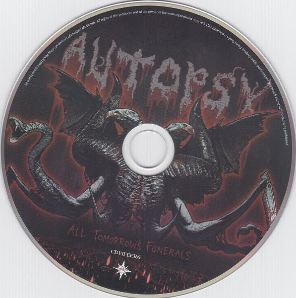 Autopsy - All Tomorrow's Funerals (CD)