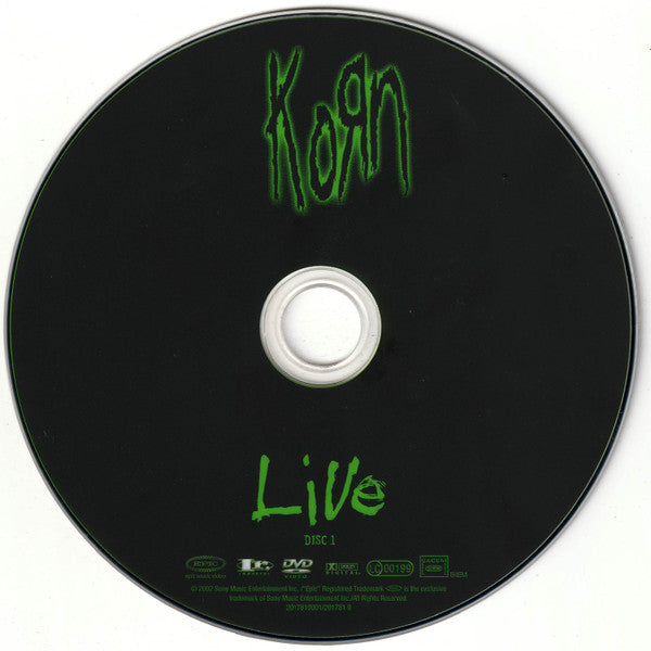 Korn - Live (DVD Tweedehands)