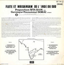 Prapancham Sita Ram, Guruvayur Dorai - Flute Et Mridangam De L'Inde Du Sud (LP Tweedehands) - Discords.nl