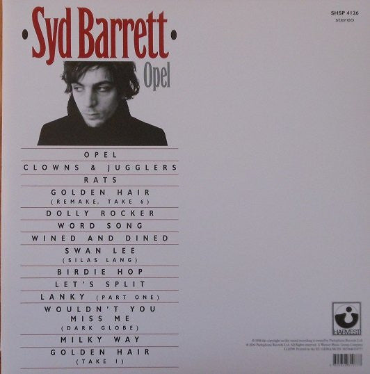 Syd Barrett - Opel (LP) - Discords.nl
