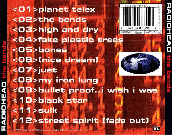 Radiohead - The Bends (CD) - Discords.nl