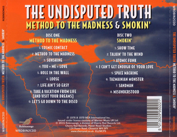 Undisputed Truth, The - Method To The Madness & Smokin' (CD)