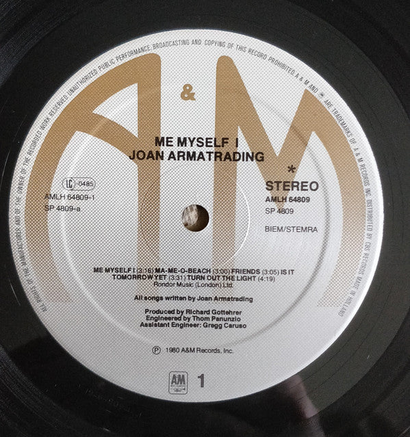Joan Armatrading - Me Myself I (LP Tweedehands) - Discords.nl