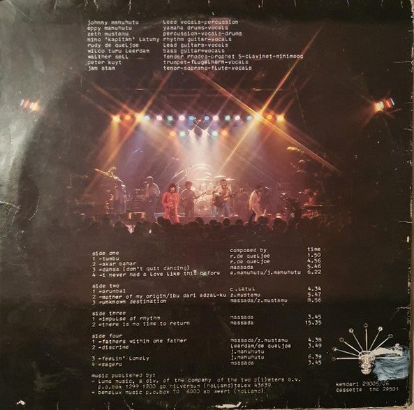 Massada (2) - Live (LP Tweedehands)