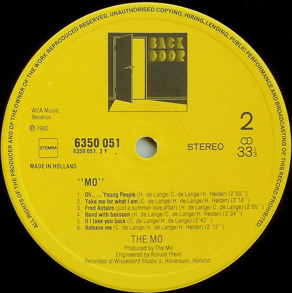 Mo (2), The - Mo (LP Tweedehands)