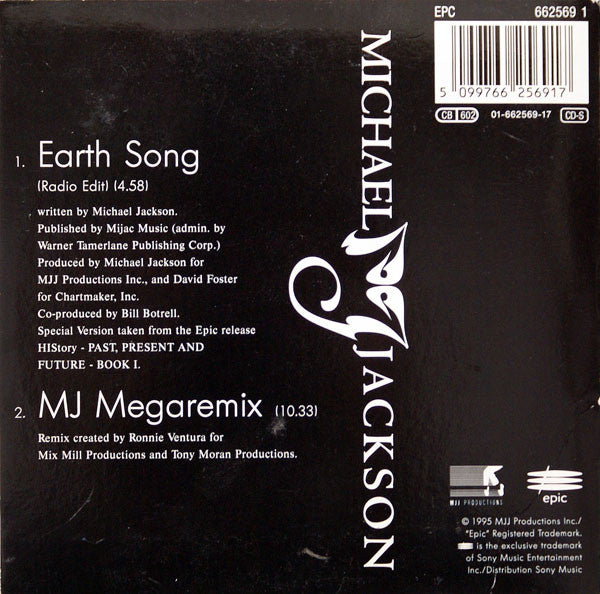 Michael Jackson - Earth Song (CD) - Discords.nl