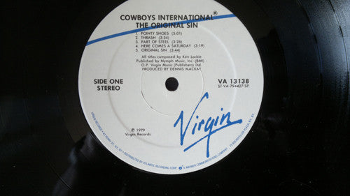 Cowboys International - The Original Sin (LP Tweedehands) - Discords.nl