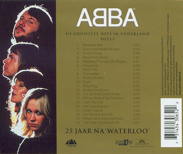 ABBA - 25 Jaar Na 'Waterloo' (De Grootste Hits In Nederland Deel 2) (CD)