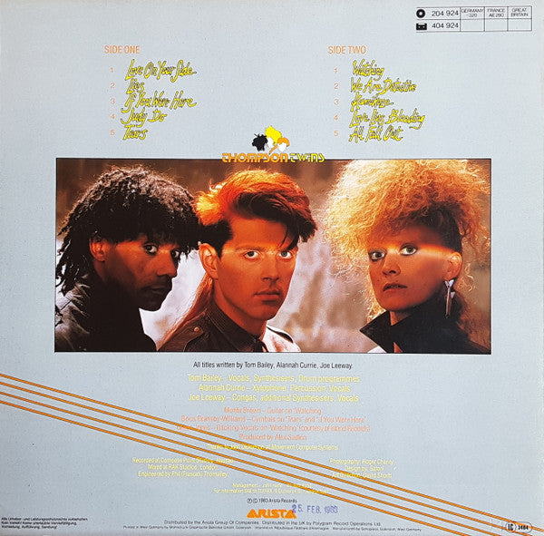 Thompson Twins - Quick Step & Side Kick (LP Tweedehands)