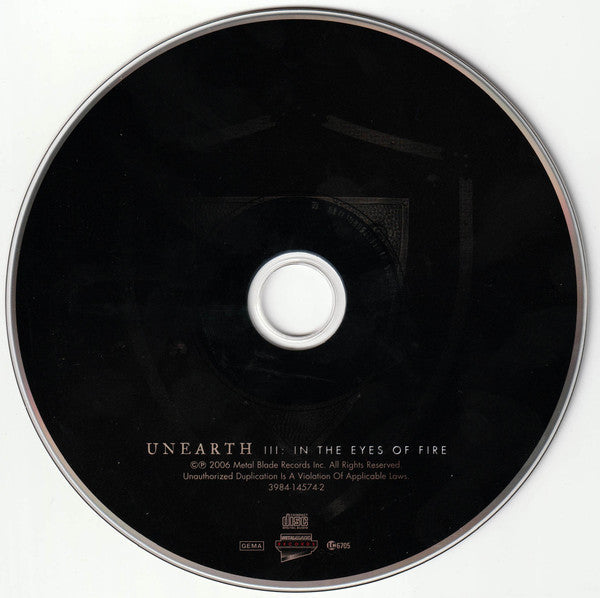 Unearth - III: In The Eyes Of Fire (CD)