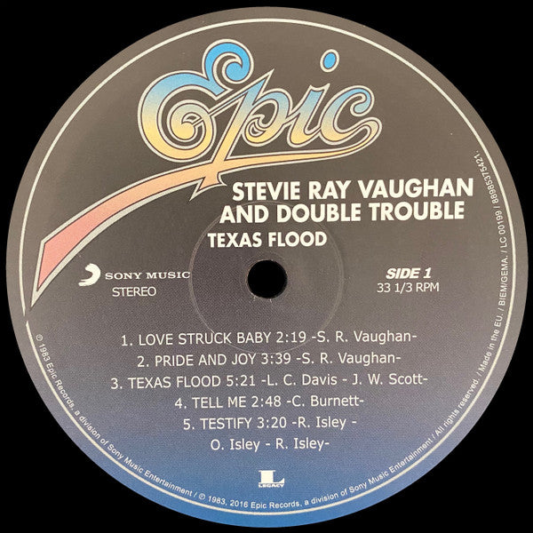 Stevie Ray Vaughan & Double Trouble - Texas Flood (LP)