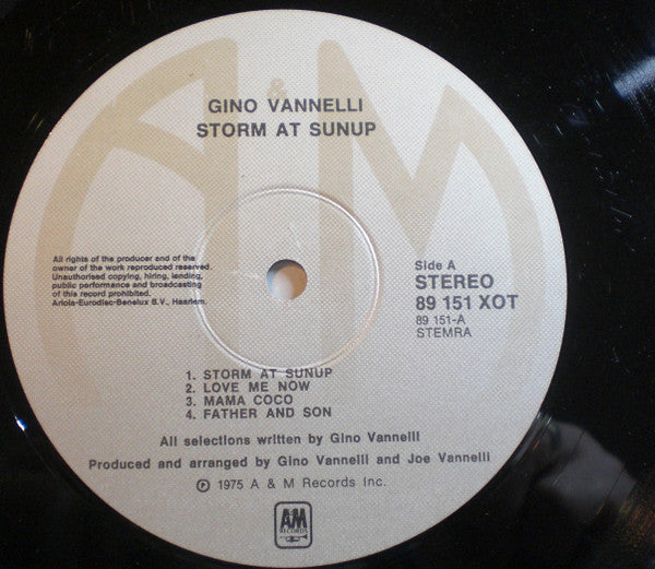 Gino Vannelli - Storm At Sunup (LP Tweedehands)