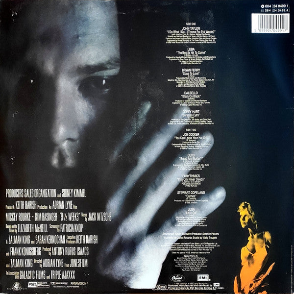 Various - 9½ Weeks (Original Motion Picture Soundtrack) (LP Tweedehands)