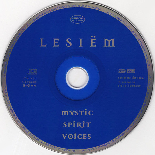 Lesiëm - Mystic · Spirit · Voices (CD)