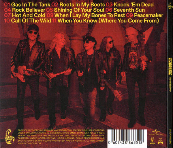 Scorpions - Rock Believer (CD)