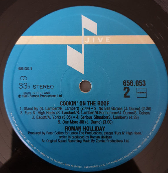 Roman Holliday - Cookin' On The Roof (LP Tweedehands)