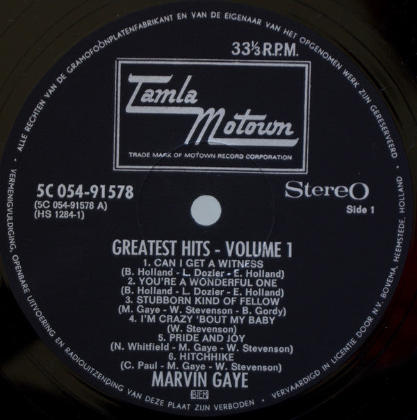 Marvin Gaye - Greatest Hits - Vol.I (LP Tweedehands) - Discords.nl