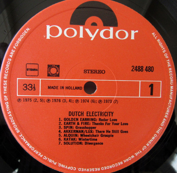 Various - Dutch Electricity (LP Tweedehands)