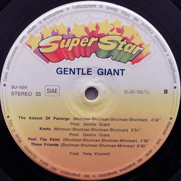 Gentle Giant - Gentle Giant (LP Tweedehands)