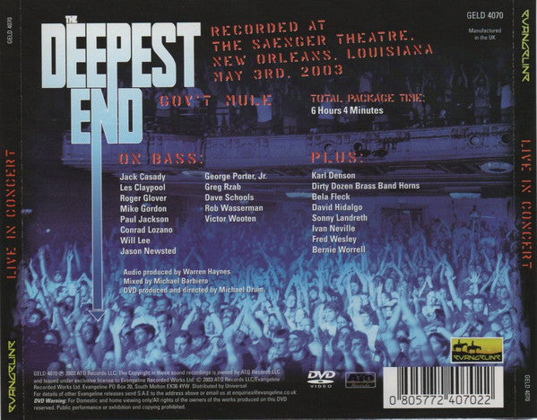 Gov't Mule - The Deepest End (CD Tweedehands)