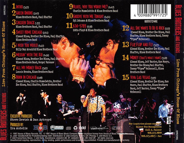 Blues Brothers And Friends - Live From Chicago's House Of Blues (CD)