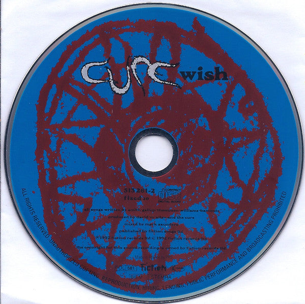 Cure, The - Wish (CD Tweedehands)