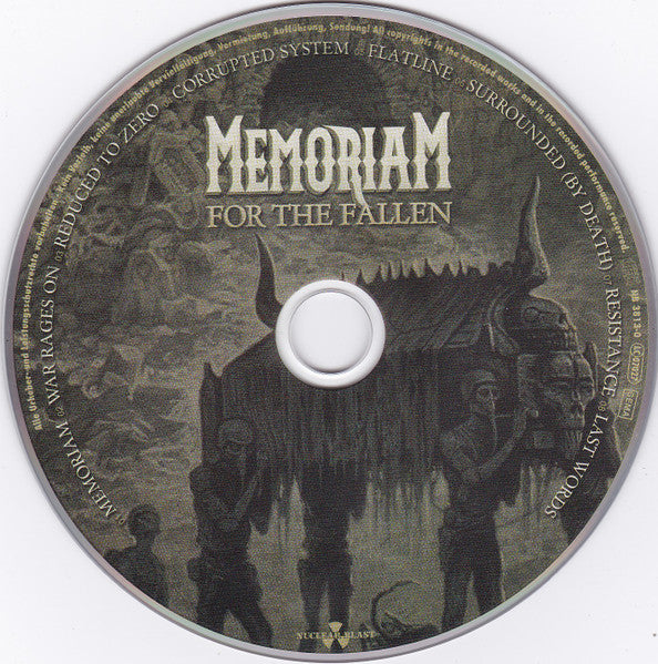 Memoriam - For The Fallen (CD)