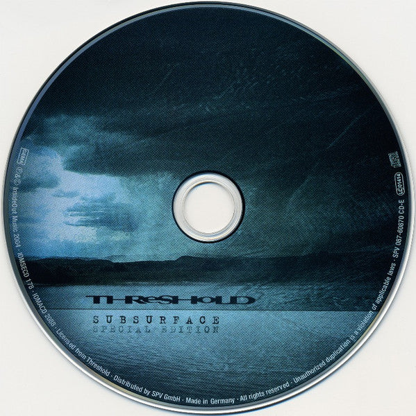 Threshold - Subsurface (CD)