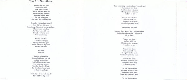 Michael Jackson - You Are Not Alone (CD Tweedehands) - Discords.nl