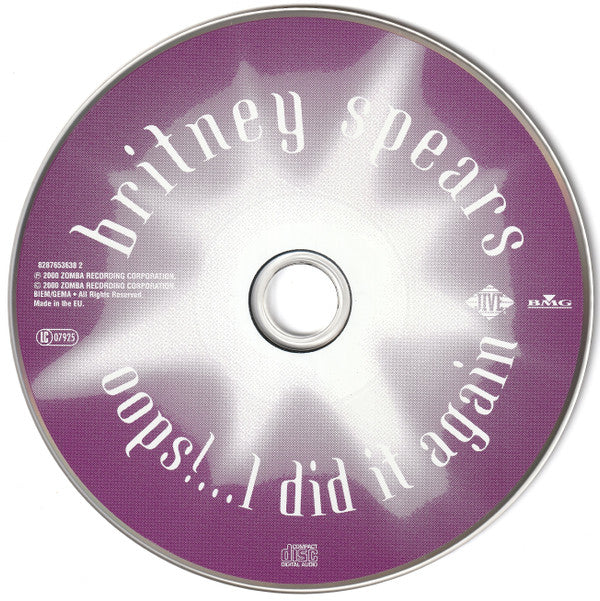 Britney Spears - Oops!...I Did It Again (CD Tweedehands)