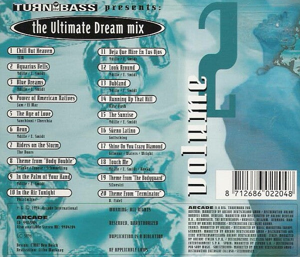 Various - Turn Up The Bass Presents: The Ultimate Dream Mix - Volume 2 (CD Tweedehands)