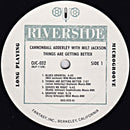Cannonball Adderley with Milt Jackson - Things Are Getting Better (LP Tweedehands)