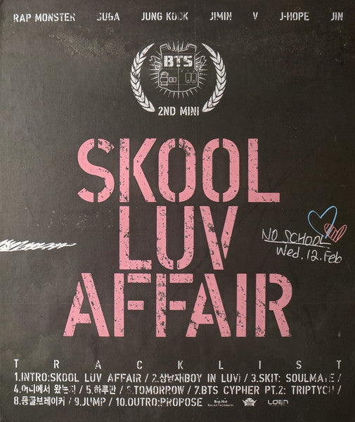 BTS - Skool Luv Affair (CD Tweedehands)