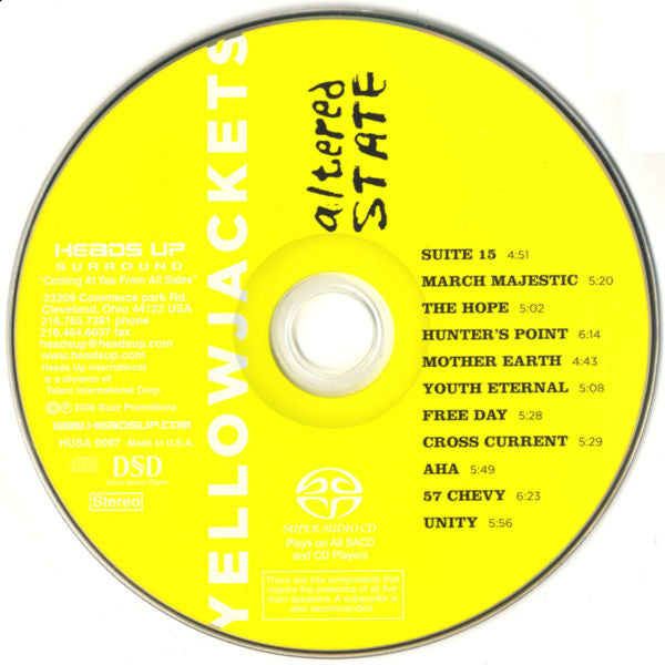 Yellowjackets - Altered State (CD Tweedehands)