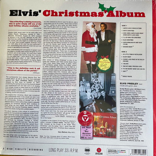 Elvis Presley - Elvis' Christmas Album (LP)