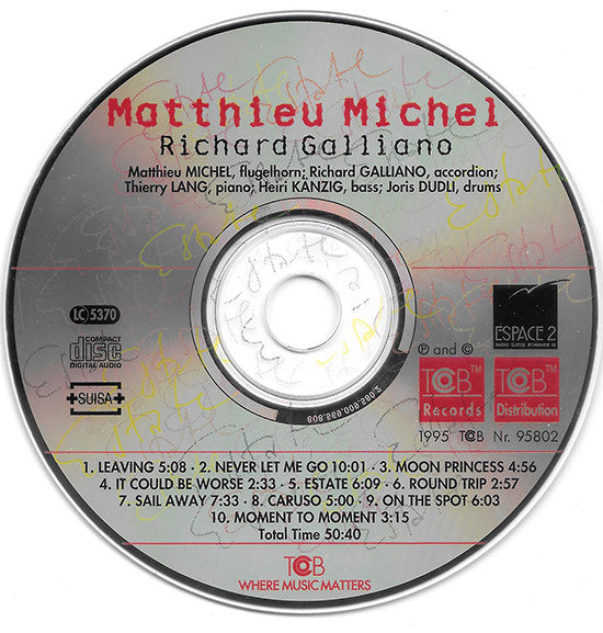 Matthieu Michel Featuring Richard Galliano - Estate (CD Tweedehands)