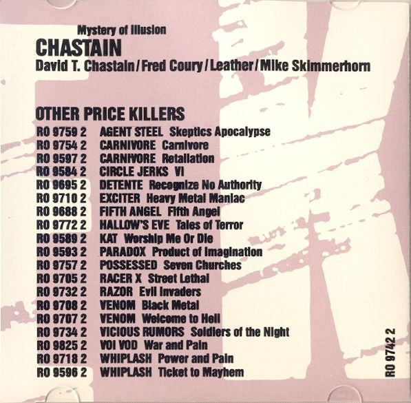 Chastain - Mystery Of Illusion (CD Tweedehands)