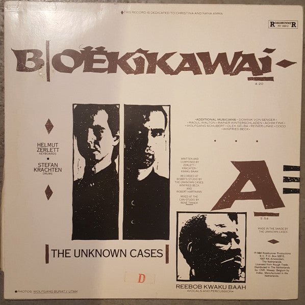 Unknown Cases, The - Masimbabele (LP Tweedehands)