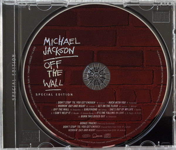 Michael Jackson - Off The Wall (CD)