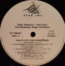 Peter Weekers - Pan Flute For Christmas (LP Tweedehands) - Discords.nl