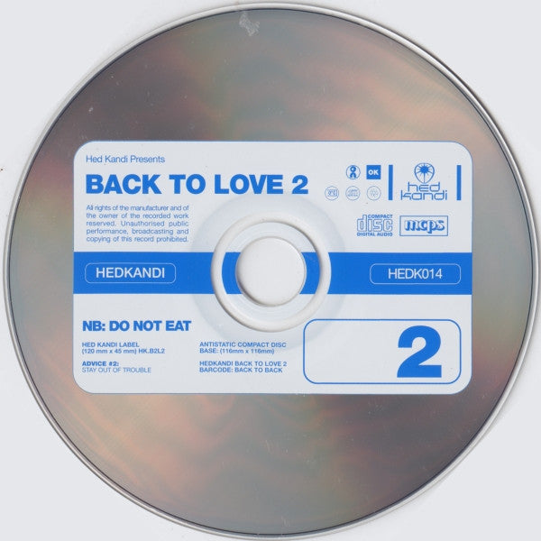 Various - Back To Love 2 (CD Tweedehands)