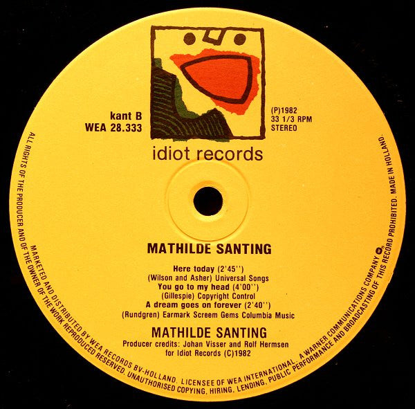 Mathilde Santing - Mathilde Santing (LP Tweedehands)